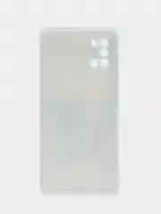 Лазурный чехол на Samsung Galaxy A31 / Самсунг А 31 прозрачный, с рисунком, защита камеры