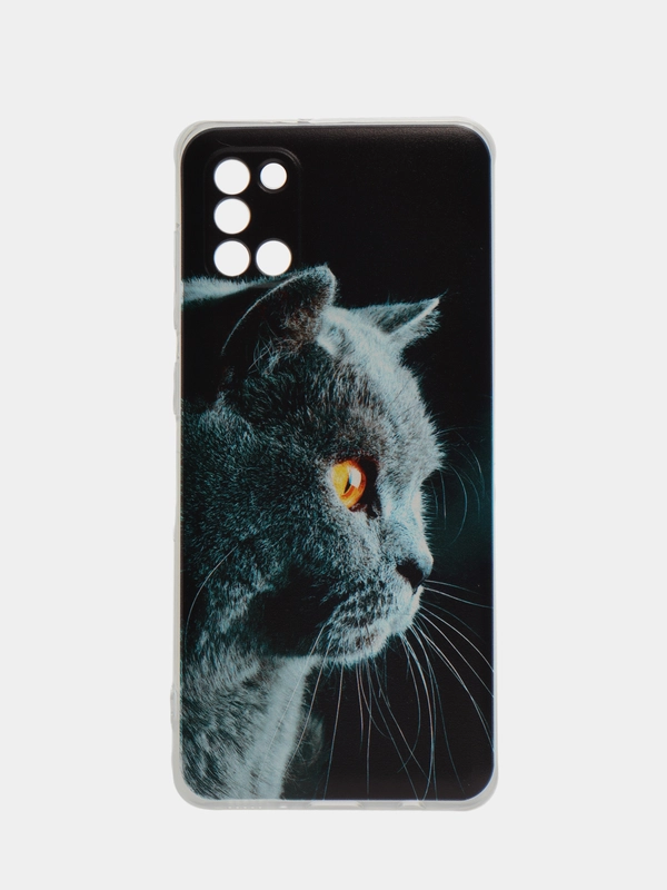 Чехол на Samsung Galaxy A31 / Самсунг А 31 прозрачный, с рисунком, защита камеры