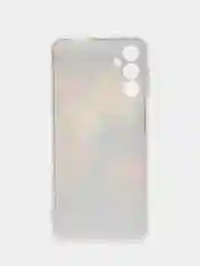 Кораллово-розовый чехол на Samsung Galaxy A14 4G / Галакси A14 4G прозрачный, с рисунком, защита камеры
