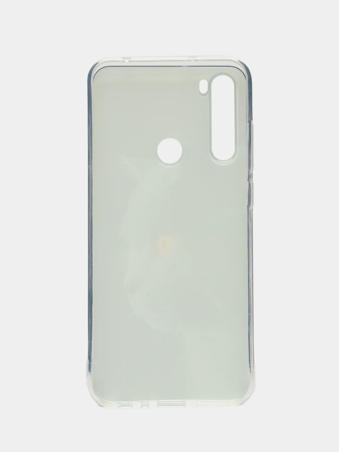 Тёмно-серый чехол на Xiaomi Redmi Note 8T / Сяоми Редми Нот 8T прозрачный, с рисунком, защита камеры