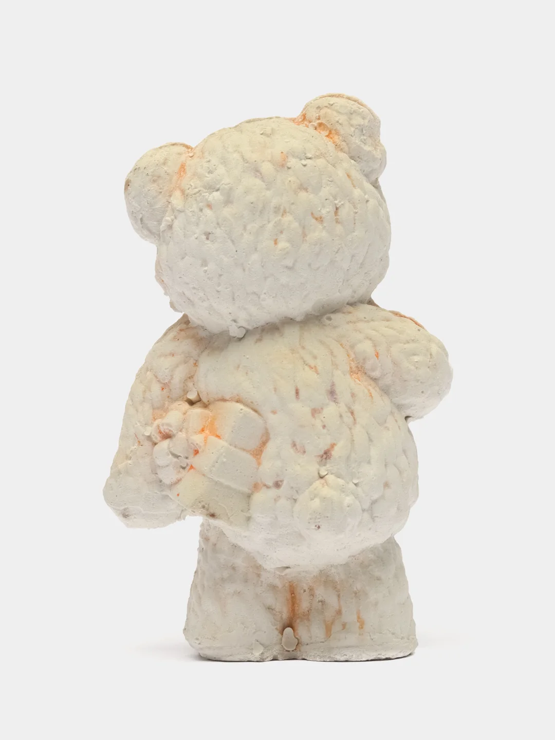 Фигурка 3D "Медведь с подарком", для росписи, 8,5 см, из гипса