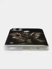 Оливковый чехол на Oppo Realme C21Y/C25Y / Реалми C21Y/C25Y прозрачный, с рисунком, защита камеры