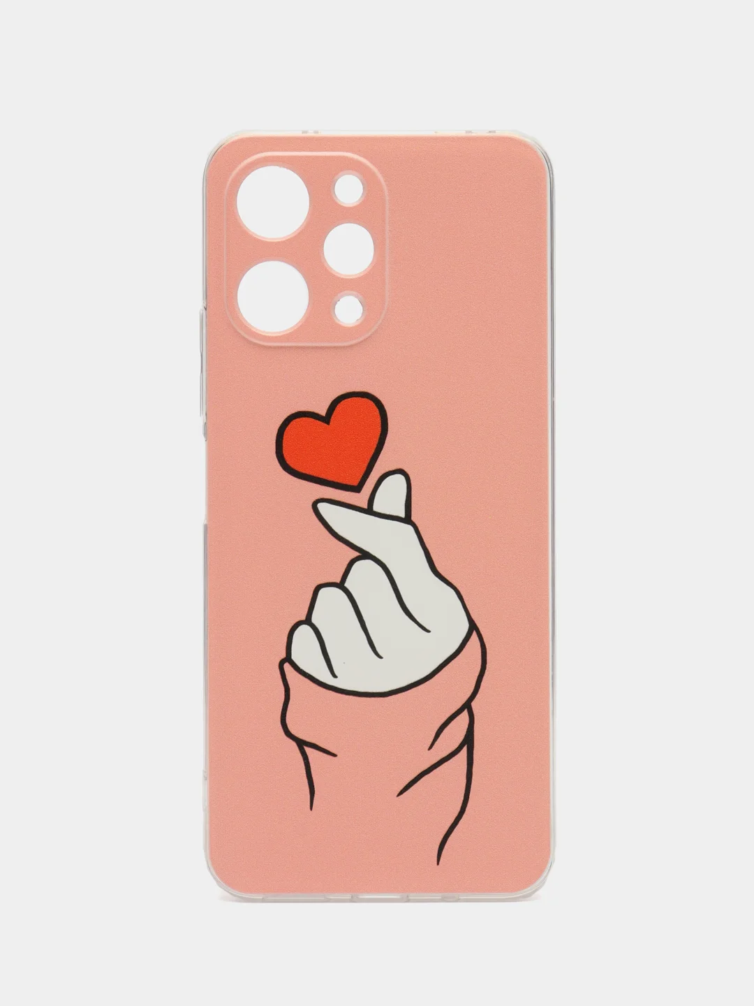 Коралловый силиконовый чехол на Xiaomi Redmi 12 / Редми 12 прозрачный, с рисунком, защита камеры