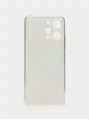 Пудровый силиконовый чехол на Xiaomi Redmi 12 / Редми 12 прозрачный, с рисунком, защита камеры
