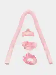 Розовый бигуди для локонов мягкие