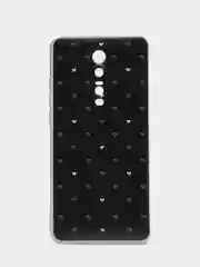 Черный чехол на Redmi K20/K20 Pro/Xiaomi Mi 9T/9T Pro / Редми К20 прозрачный, с рисунком