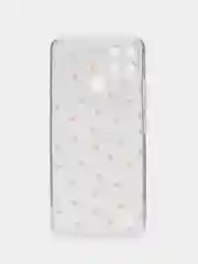 Коралловый меланж чехол на Oppo Realme C21Y/C25Y / Реалми C21Y/C25Y прозрачный, с рисунком, защита камеры