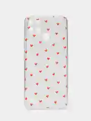 Коралловый меланж чехол на Oppo Realme C21Y/C25Y / Реалми C21Y/C25Y прозрачный, с рисунком, защита камеры