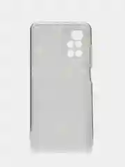 Серый чехол на Xiaomi Redmi 10 / Сяоми Редми 10 прозрачный, с рисунком, защита камеры