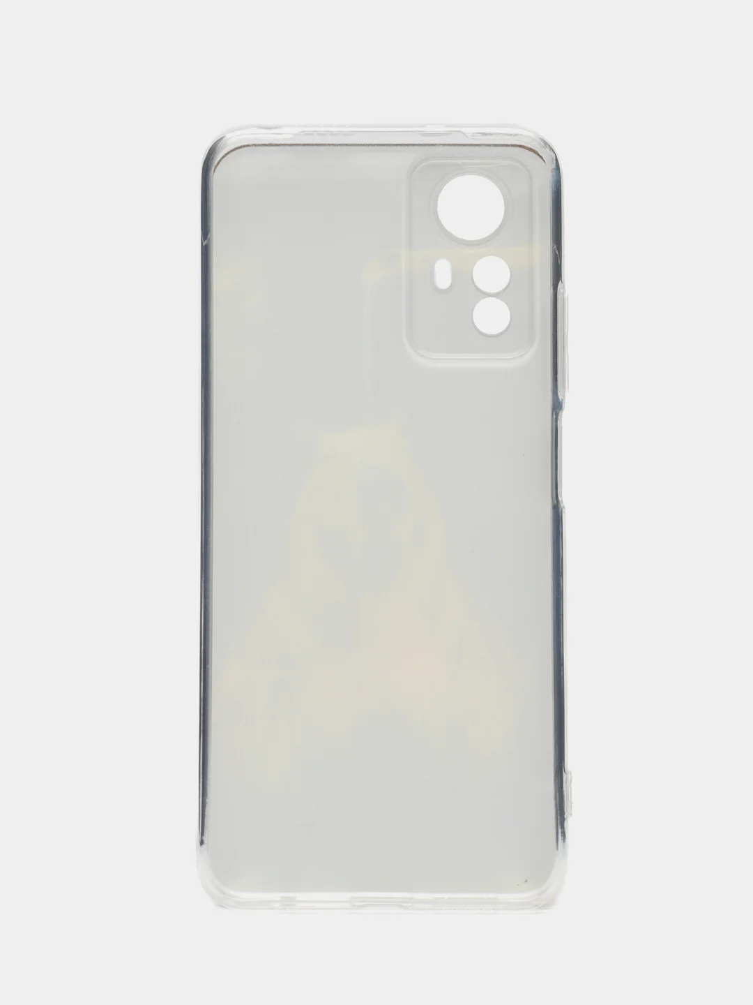 Коричневый чехол на Xiaomi Redmi Note 12S / Сяоми Редми Нот 12S прозрачный, с рисунком, защита камеры
