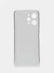 Черный силиконовый чехол на Xiaomi Redmi 12 / Редми 12 прозрачный, с рисунком, защита камеры