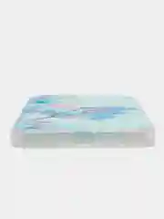 Лазурный чехол на Oppo Realme 8/8 Pro / Реалми 8/8 Про прозрачный, с рисунком, защита камеры