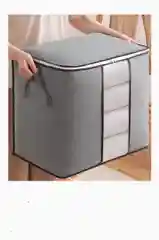 Серый органайзеры для хранения  вещей, одеял кофр