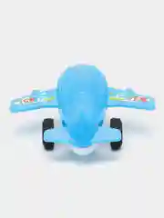 Разноцветный игрушка самолет, инерционная. Игрушечный транспорт, 3+