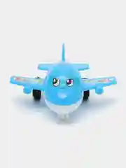 Разноцветный игрушка самолет, инерционная. Игрушечный транспорт, 3+