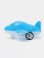 Разноцветный игрушка самолет, инерционная. Игрушечный транспорт, 3+