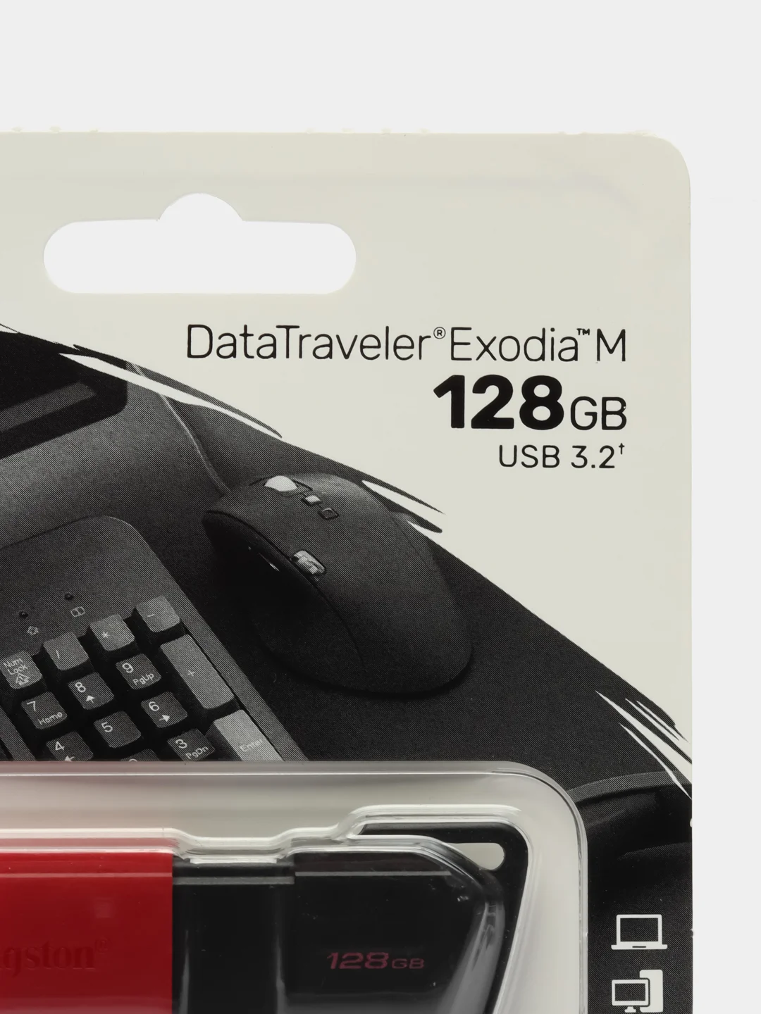 Флешка Kingston DataTraveler Exodia M 128GB