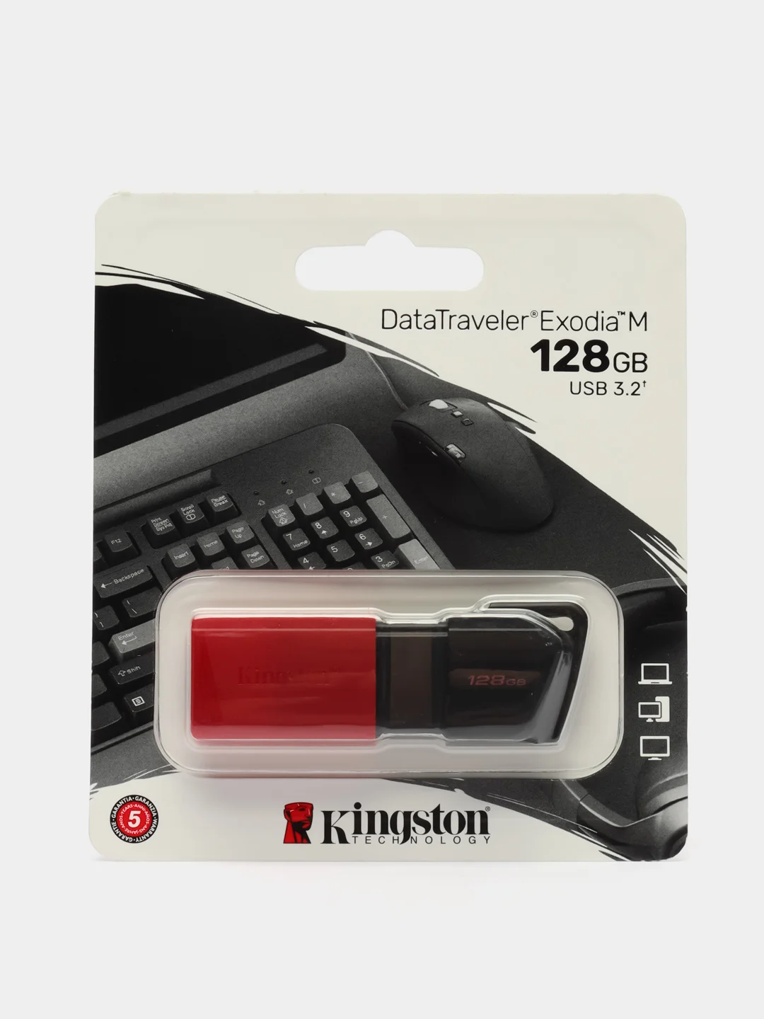 Флешка Kingston DataTraveler Exodia M 128GB
