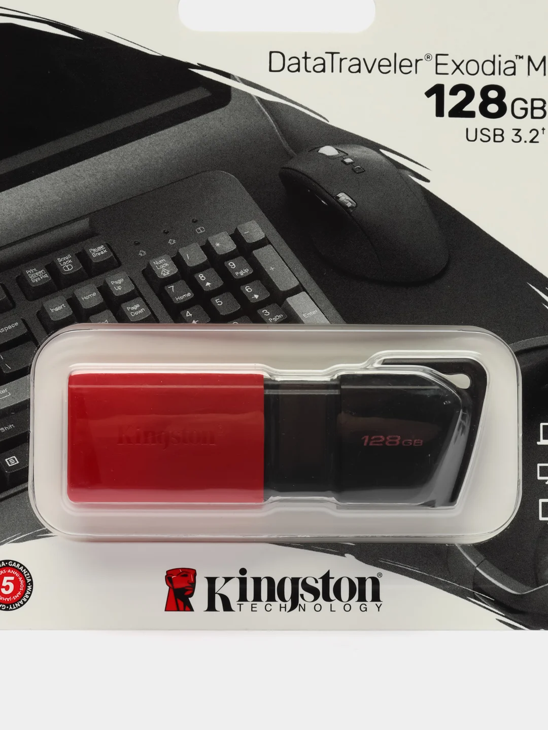Флешка Kingston DataTraveler Exodia M 128GB
