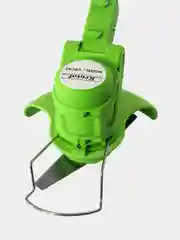 Салатовый триммер аккумуляторный Krotof CBC02 (650 Вт, два аккумулятора Li-ion 2000mAH)