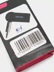 Черный bluetooth AUX адаптер 3, 5 мм приемник