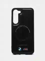 Черный чехол MagSafe на Samsung Galaxy S23 Plus (Магсейф Самсунг С23 Плюс)
