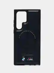Темно-синий чехол MagSafe на Samsung S23 Ultra (Магсейф Самсунг С23 Ультра)