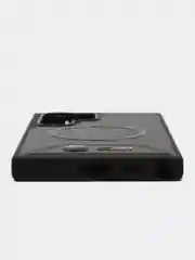 Темно-синий чехол MagSafe на Samsung S24 Ultra (Магсейф Самсунг С24 Ультра)