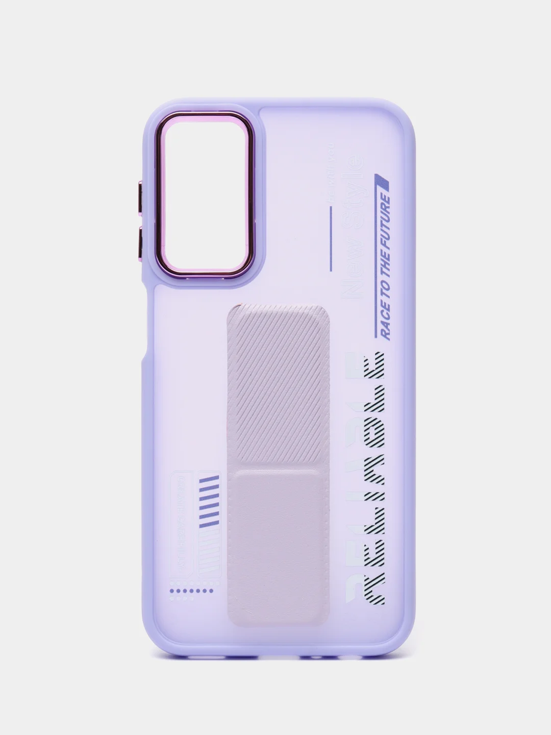 Лавандовый чехол с подставкой на Samsung A24 (Самсунг А24)