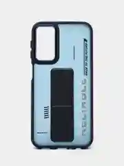 Темно-синий чехол с подставкой на Samsung A24 (Самсунг А24)