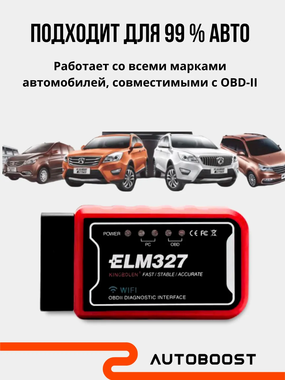 Автосканер диагностических ошибок Wi fi ELM327 для авто OBD2 V1.5  PIK18F25K80 Android iOS купить по цене 999 ₽ в интернет-магазине Магнит  Маркет