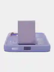 Лавандовый чехол с подставкой на Samsung A54 (Самсунг А54)
