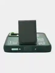 Зеленый чехол с подставкой на Samsung A54 (Самсунг А54)