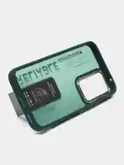 Зеленый чехол с подставкой на Samsung A54 (Самсунг А54)