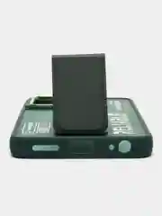 Зеленый чехол с подставкой на Tecno Spark 20, Spark 20C и Tecno Spark Go 2024