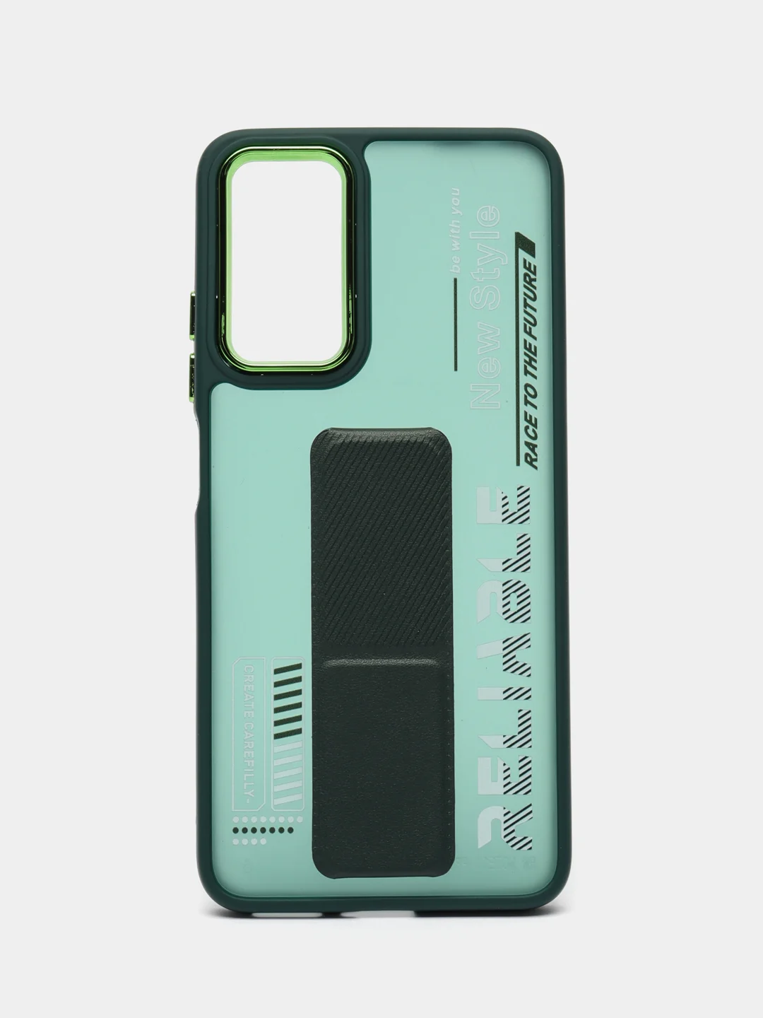 Зеленый чехол с подставкой на Xiaomi Redmi Note 11 Pro 4G и Xiaomi Redmi Note 12 Pro 4G