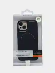 Темно-синий чехол MagSafe на iPhone 13 (Магсейф Айфон 13)
