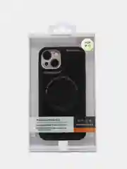 Черный чехол MagSafe на iPhone 13 (Магсейф Айфон 13)