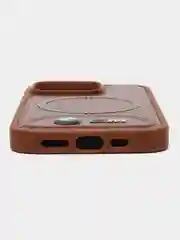 Коричневый чехол MagSafe на iPhone 14 Pro (Магсейф Айфон 14 Про)