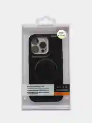 Черный чехол MagSafe на iPhone 14 Pro (Магсейф Айфон 14 Про)