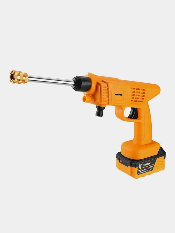 Мойка высокого давления аккумуляторная DEKO DKCW25, 40 бар, 2x4.0Ач