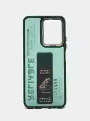 Зеленый чехол с подставкой на Xiaomi Redmi Note 12 4G (Сяоми Редми Нот 12 4G)