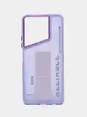 Лавандовый чехол с подставкой на Tecno Pova 5 (Техно Пова 5)