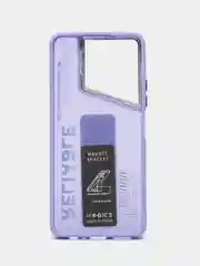 Лавандовый чехол с подставкой на Tecno Pova 5 (Техно Пова 5)