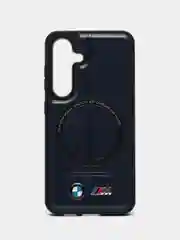 Темно-синий чехол MagSafe на Samsung Galaxy S24 (Магсейф Самсунг С24)
