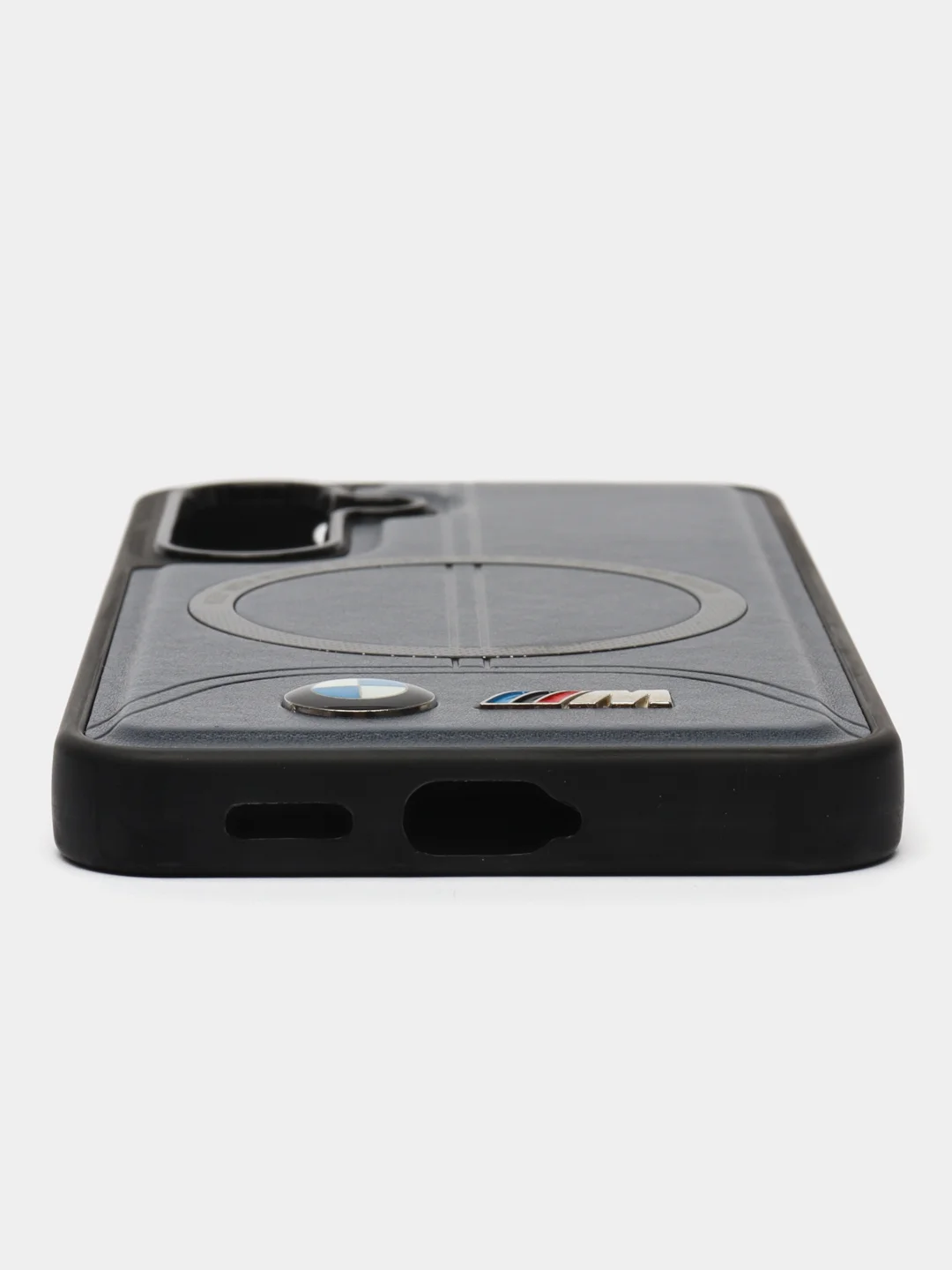 Коричневый чехол MagSafe на Samsung Galaxy S24 (Магсейф Самсунг С24)