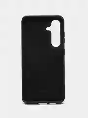 Черный чехол MagSafe на Samsung Galaxy S24 (Магсейф Самсунг С24)