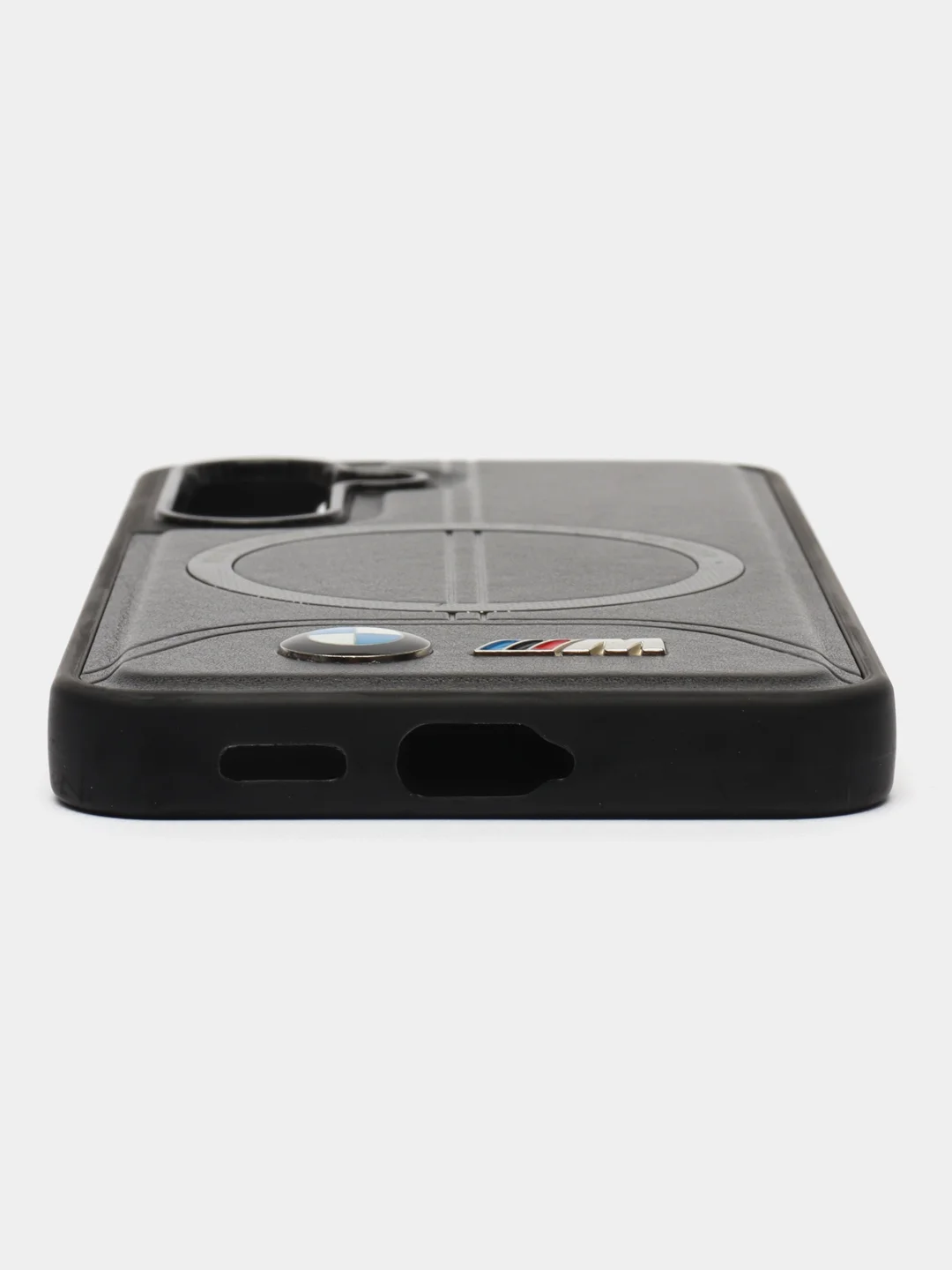 Черный чехол MagSafe на Samsung Galaxy S24 (Магсейф Самсунг С24)