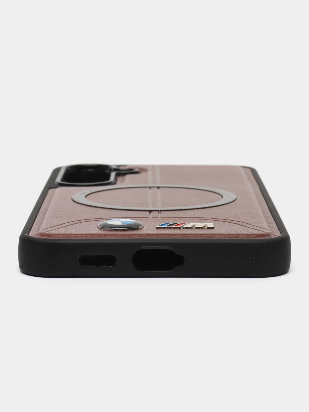 Коричневый чехол MagSafe на Samsung Galaxy S24 Plus (Магсейф Самсунг С24 Плюс)