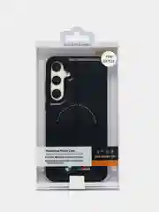 Темно-синий чехол MagSafe на Samsung Galaxy S24 Plus (Магсейф Самсунг С24 Плюс)